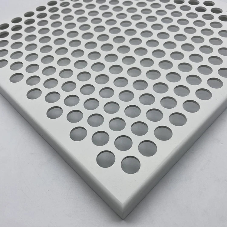  High Quality exterior Wall Decoration Aluminum Perforated Acoustic