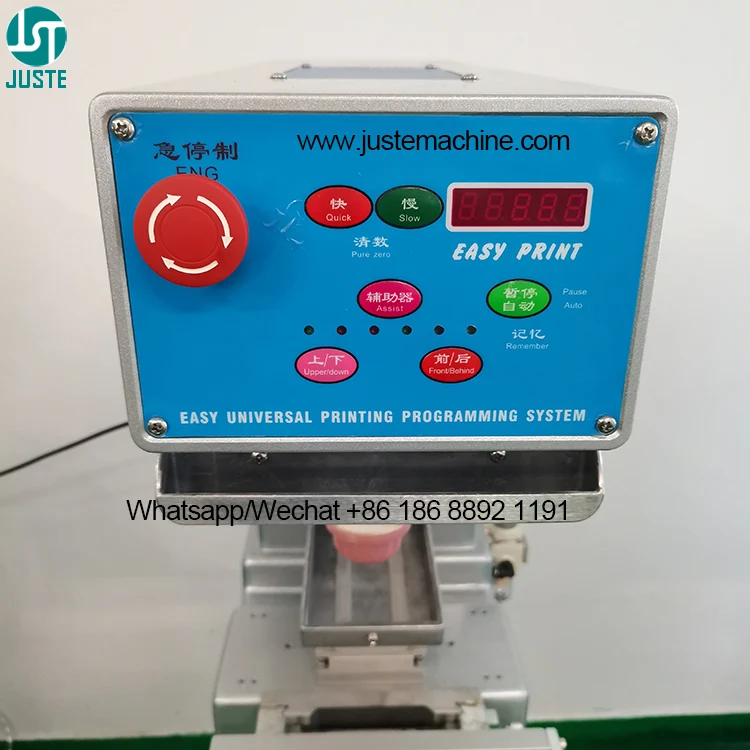 Single Color Tampo Pad Printer Tampographie San Wide Print Pad Printing Machine With Accessories Servo Shutter Parts Plates