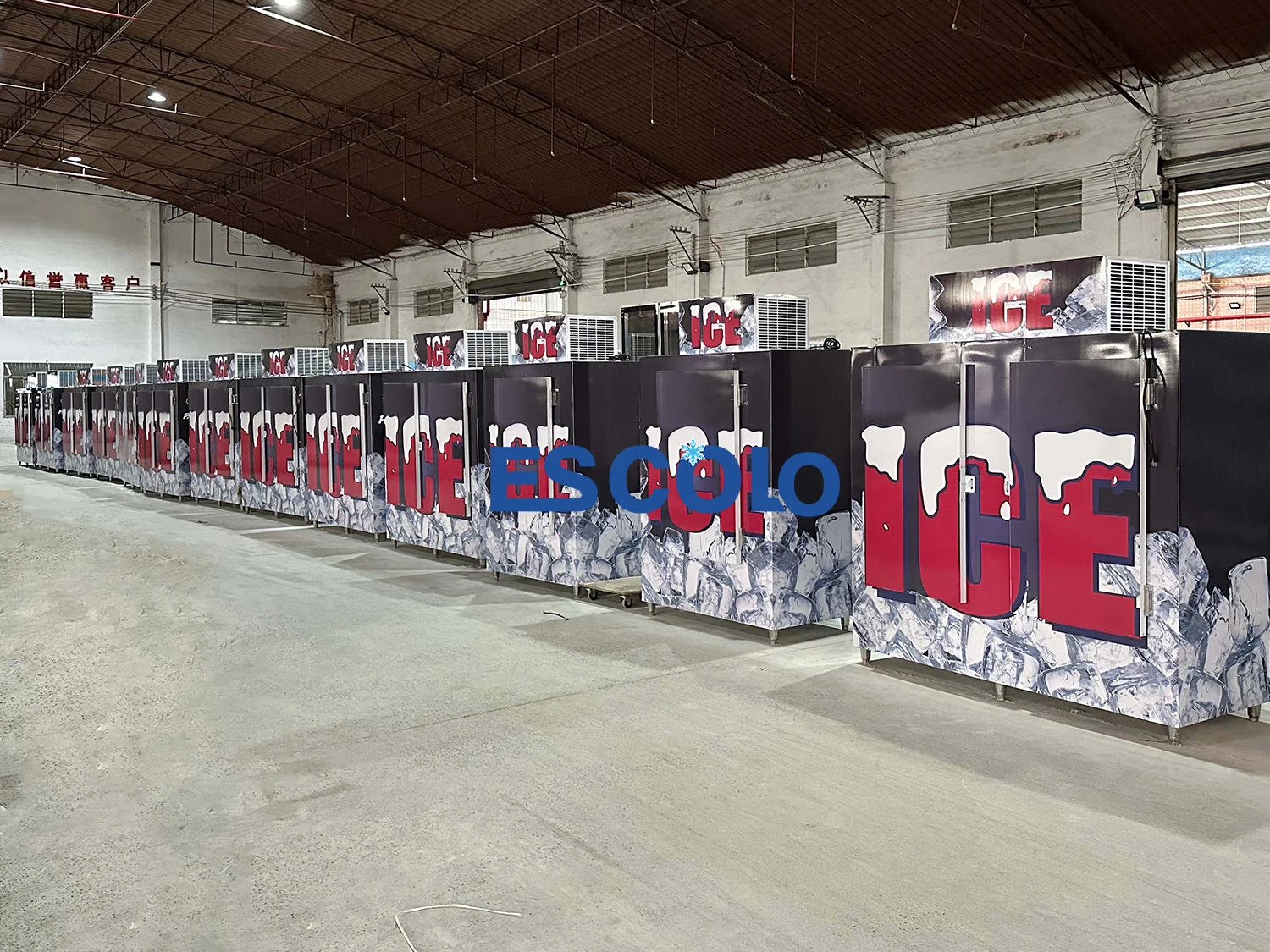 1000L Ice Storage Room Cold Room Freezer For Bag Ice
