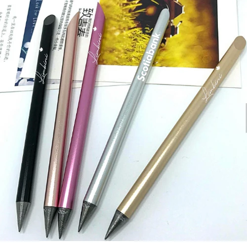 diy endless pen accessory screw thread tin bismuth alloy replaced pencil tip infinite pencils