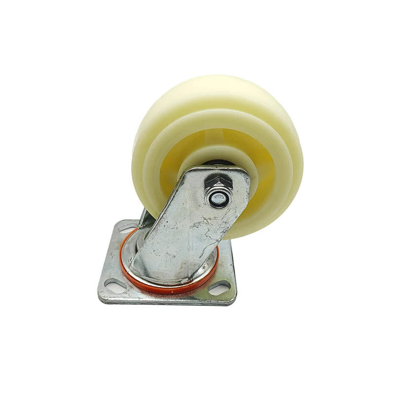 4'5'6'8' PP caster wheel heavy duty trolley wheels for industrial machinery rubber caster wheels