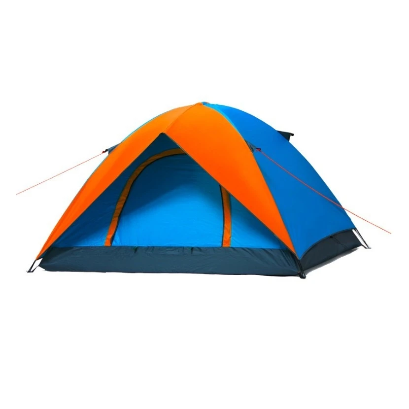 
Customized Outdoor 3-4 Persons Double Door Camping Tents 