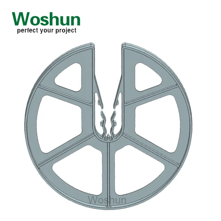 2022 Premium Quality Construction Concrete Plastic Round Wheel Rebar Spacer
