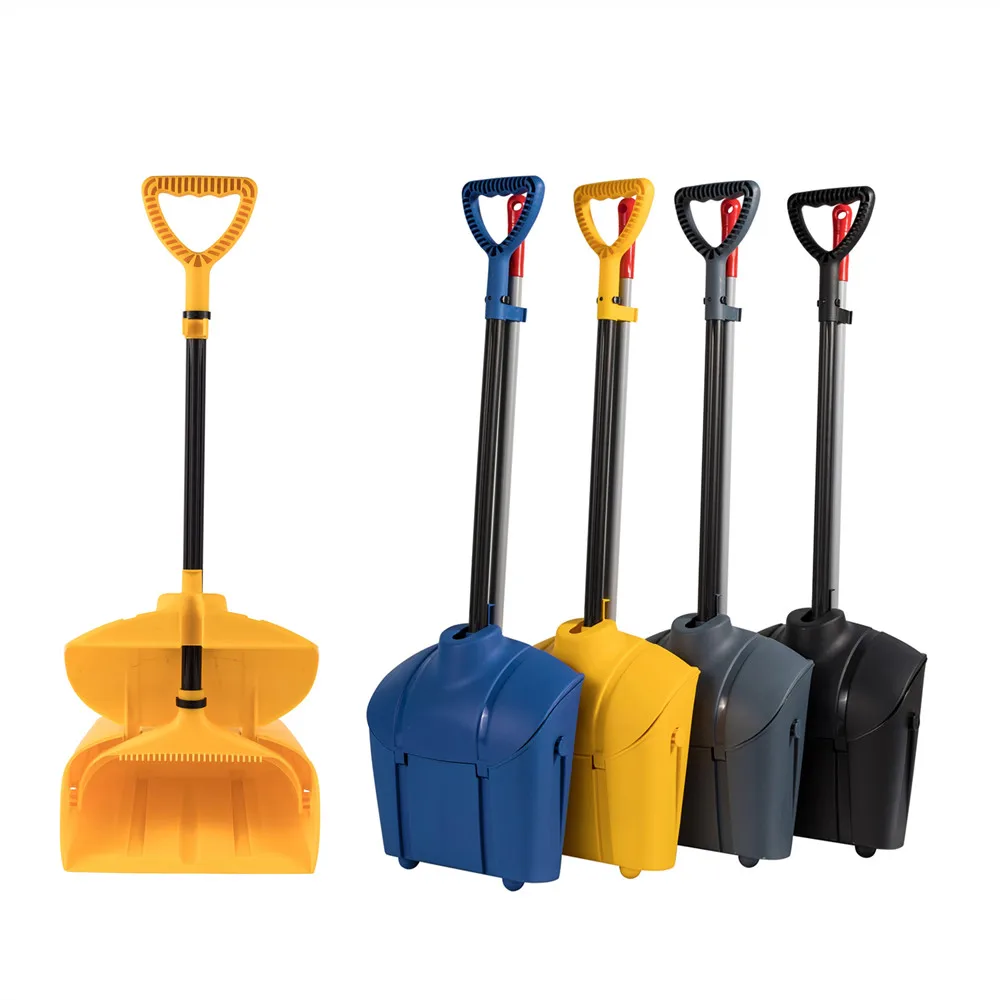 New Comercial Plastic Windproof Garbage Shovel With Broom Set Superior Performance Broom