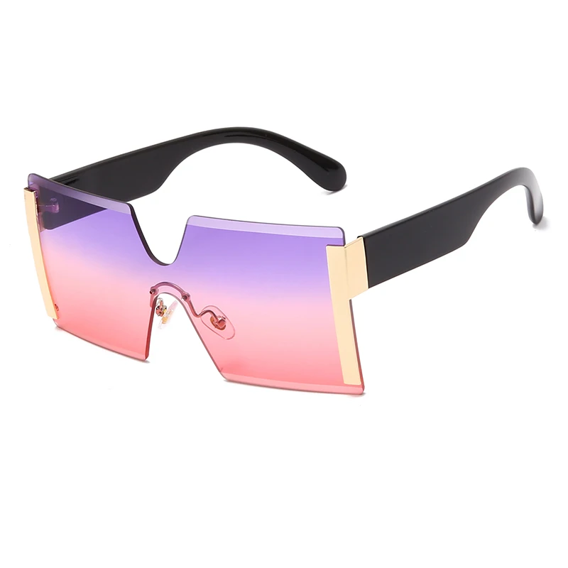 
OOT1604 2021 Cool Fashion Big Frame Glasses Oversized Square Sunglasses 