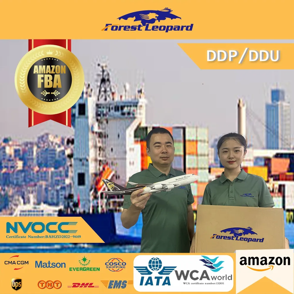 FBA shipping Cargo DDU DDP Shipping Sea Freight Forwarder Cheapest Charge Rates Ocean Transportation to USA Transit Time