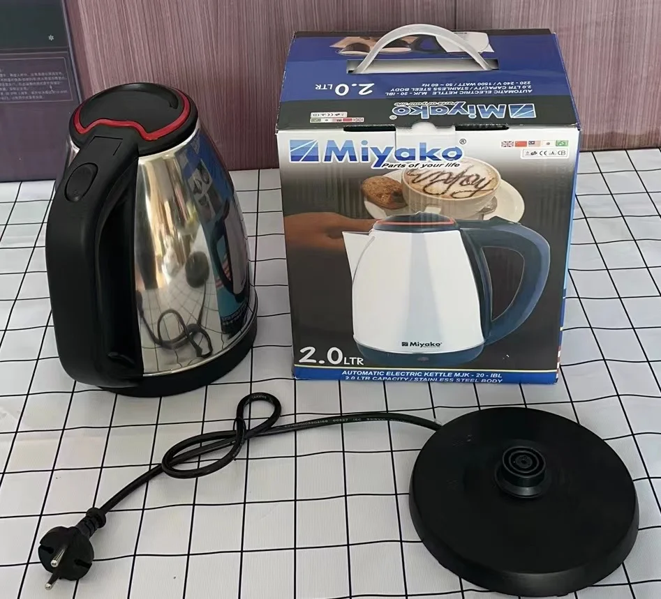 Home Appliances 2000W 2.5L Electric Kettle Household Portable Stainless Steel Electric Kettle