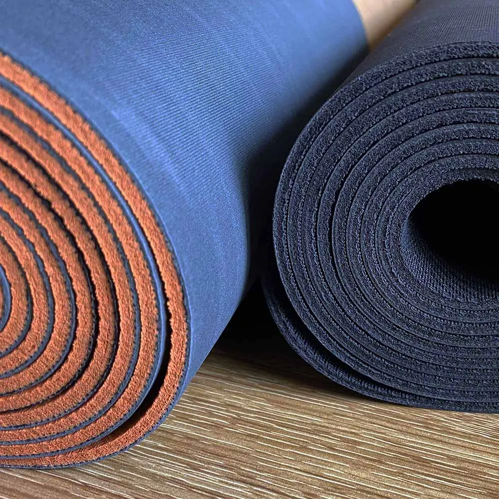 JADE type factory price custom logo non slip mat 4mm thick customize best quality black color 100% natural rubber yoga mat
