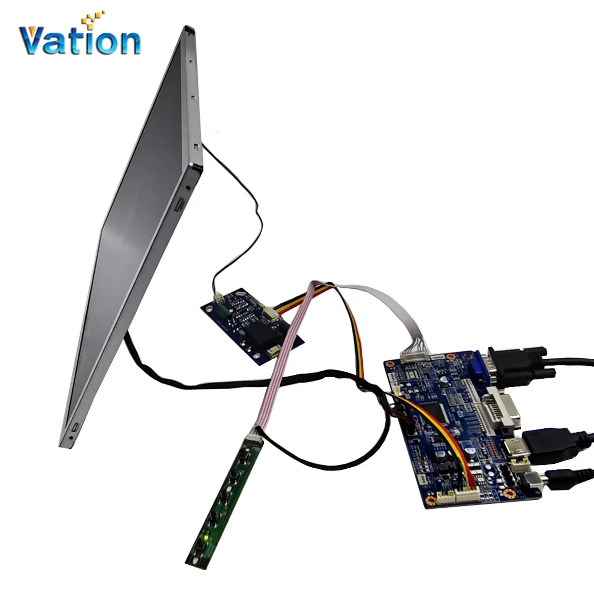 15 inch 1024x768 1000cd/m2 (nits) high brightness LCD outdoor sun-light readable display with light sensor