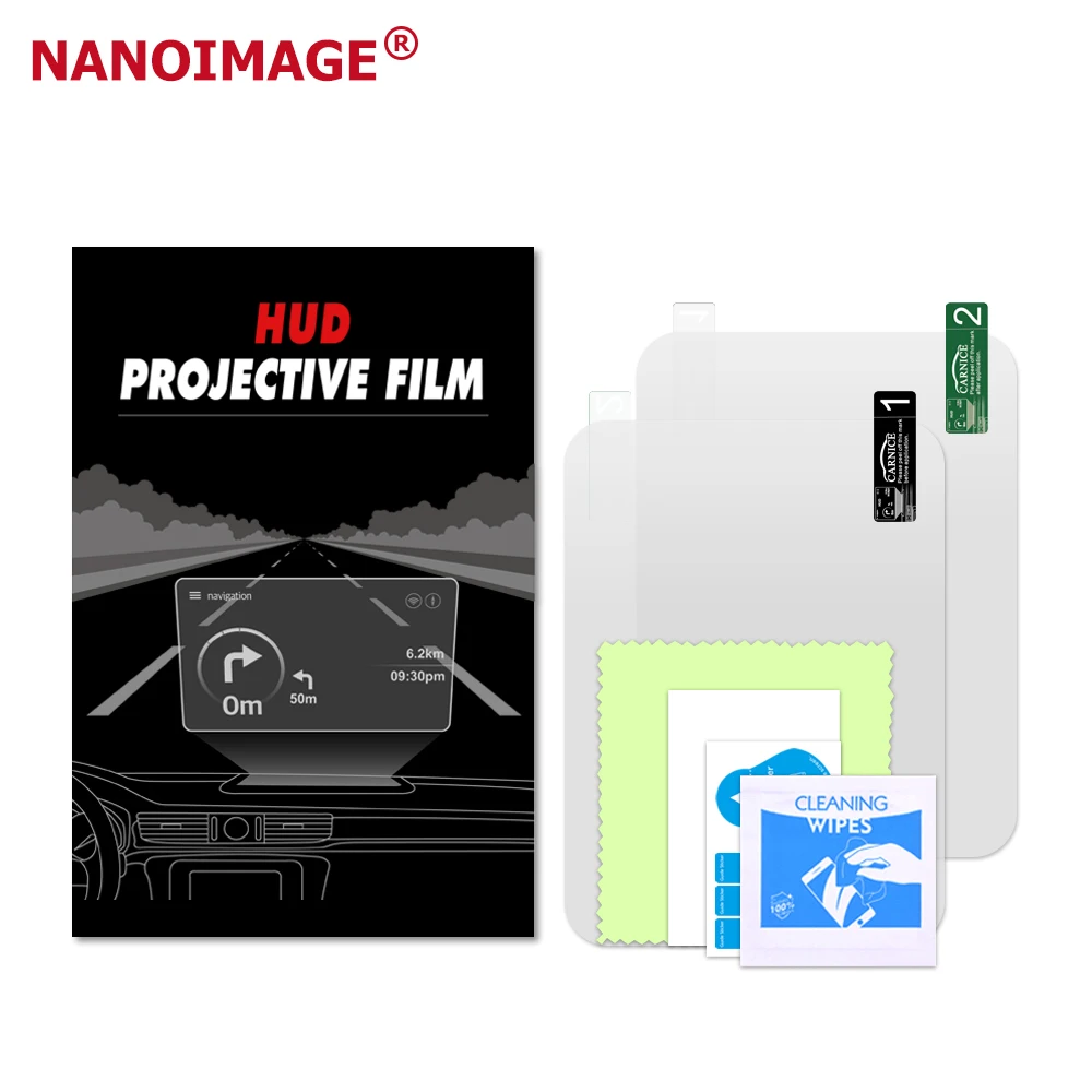 Top Sale Car Accessories HUD Projective Film HUD Reflective Film Make your Safer Car GPS Navigation Reflective Film