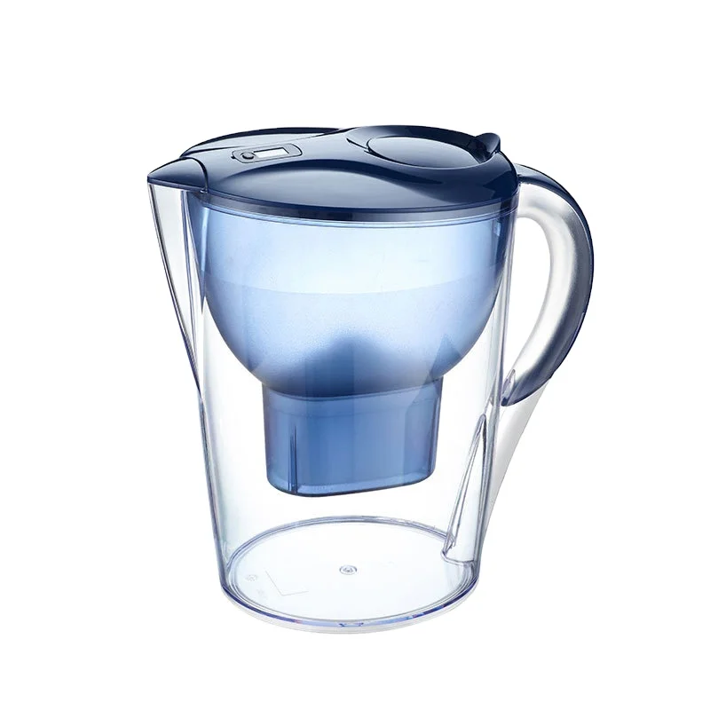 Water purifier kettle 10 cup water purifying filter pitcher water filtration jug