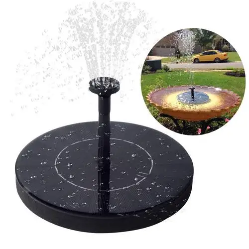 Benbo 1.4W Solar powered birdbath floating fountain kit pump for garden and patio