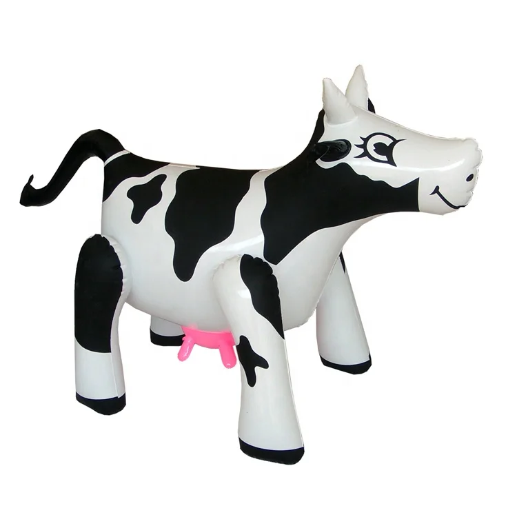 Manufacturer Outdoor Pvc Inflatable Animal Milk Cow Toy for Pool