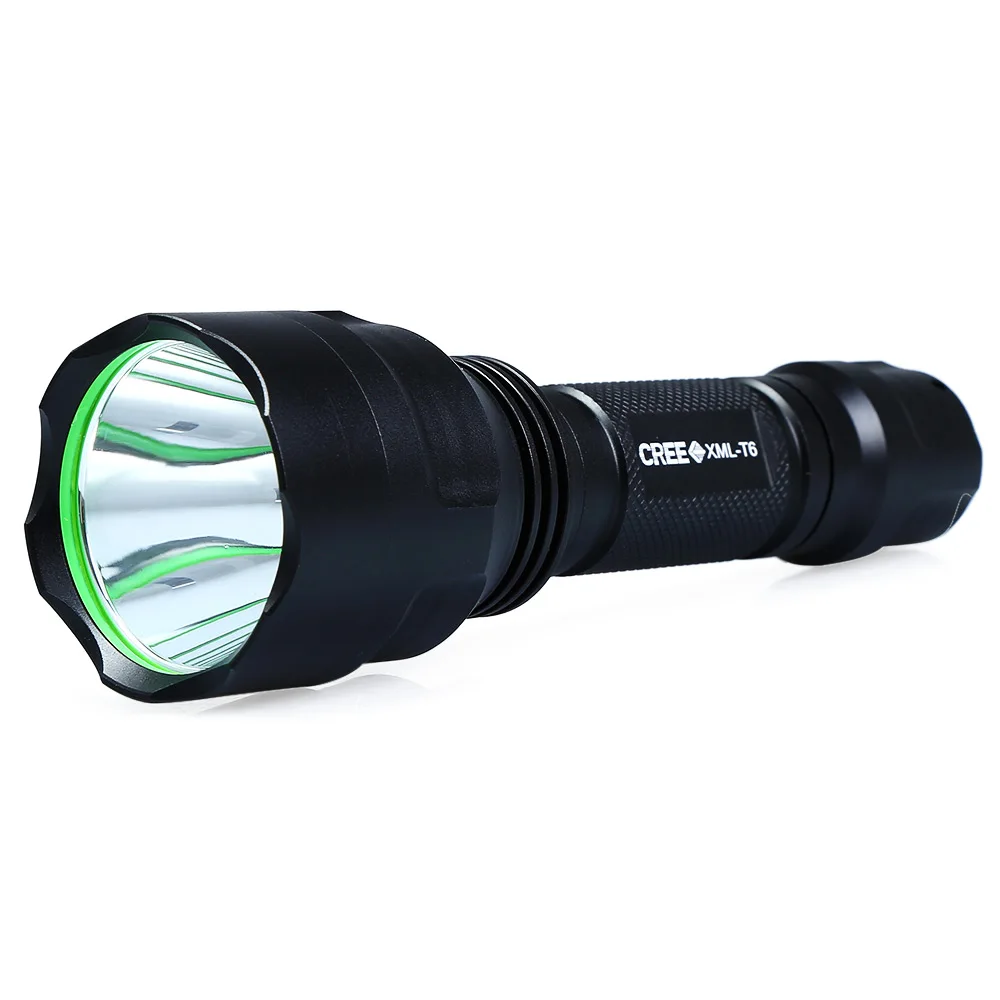 
Hight Quality 1000 Lumen C8 C-ree XML-T6 LED Waterproof Flashlight Bright LED Torch 