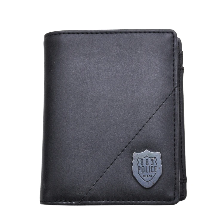 Competitive price good quality pu man wallet bifold wallets