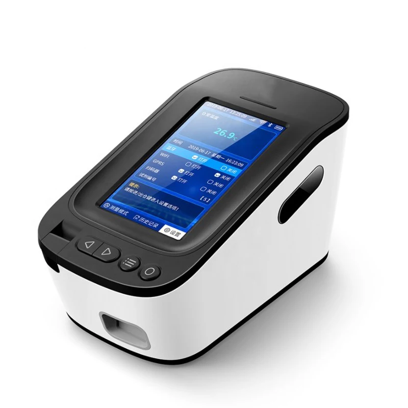 Laboratory Portable Blood Immunofluorescence Test Semi Automatic Medical Biochemistry Analyzer Semi Auto