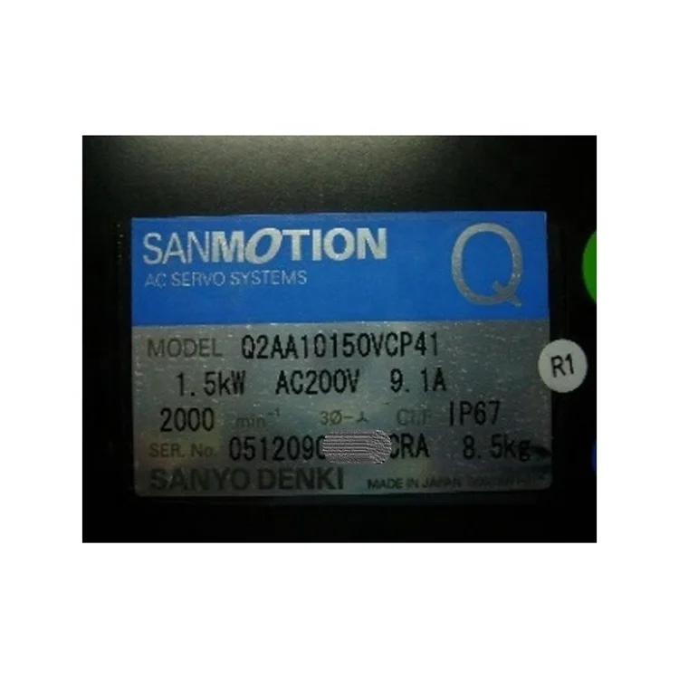 Original A00 B00 XYZ Motors Spindle Servo Motor - Used Or Repair Fit For Sanyo Denki