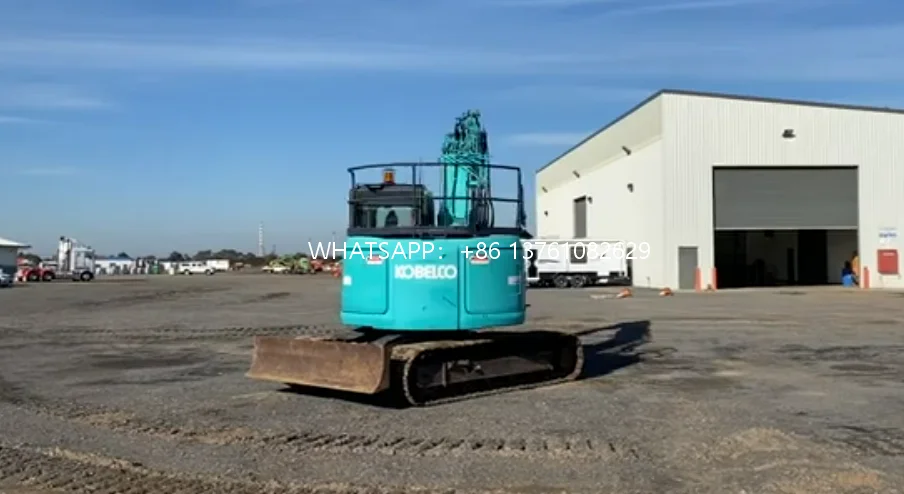 Небольшой экскаватор Kobelco Sk135 лидер продаж конкурентоспособная сельскохозяйственная техника sk135