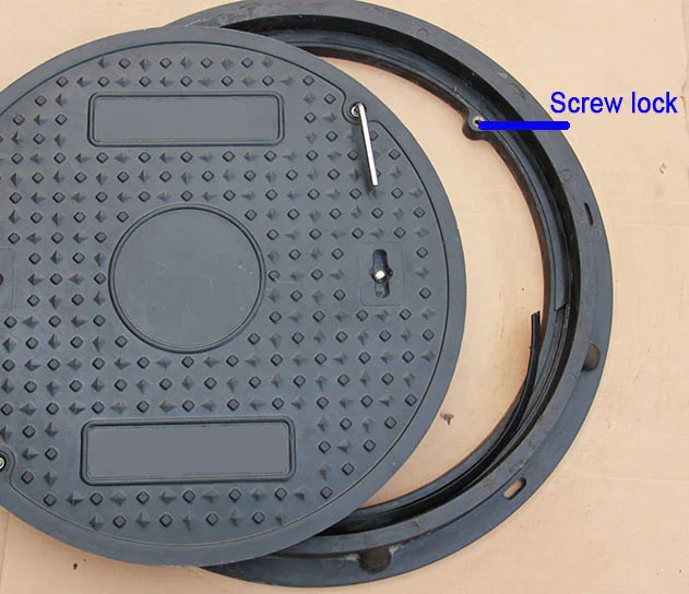 BMC005 FRP BMC SMC Круглая композитная крышка люка