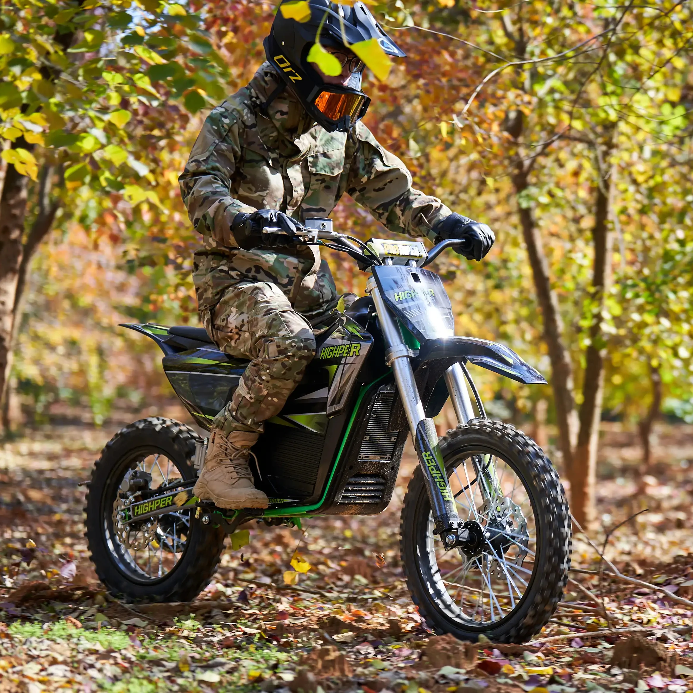 Новинка лидер продаж 5 кВт 72 В для подростков питбайк с колесами 17/14 или 19/16 электрический мотоцикл