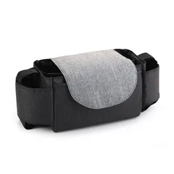 Wholesale Baby Trolley Storage Bag Stroller Buggy Pushchair Organizer Hanging Basket Mommy Nappy Bag With Hook Accessories