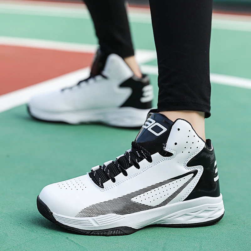 
Wholesale Hot New Youth Tennis Outdoor No Brand Name Men Basketball Shoes 