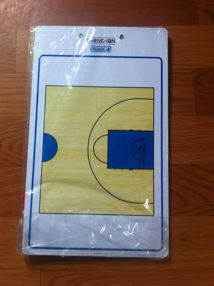 Foldable Basketball Coaching Board basketball training magnetic coaching board with pen dry erase
