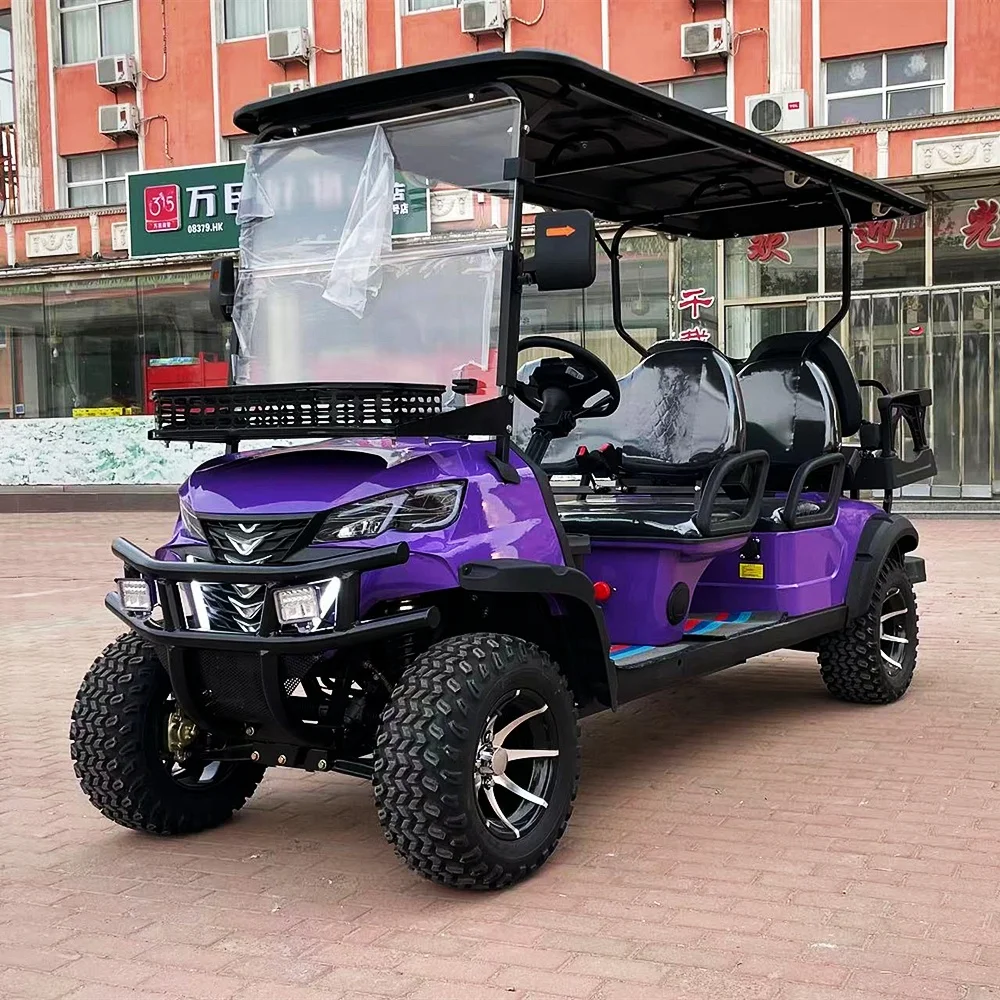 48 volt electric golf buggy 6 passenger electric golf buggy lithium battery electric golf cart