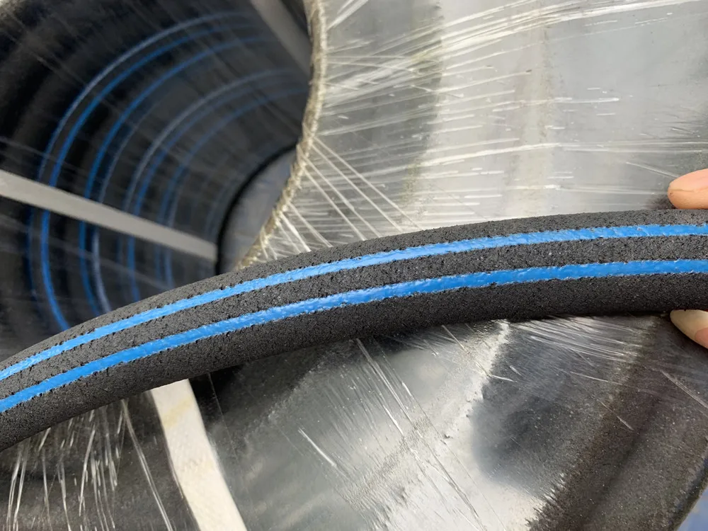 self sinking rubber porous aeration hose for aquaculture