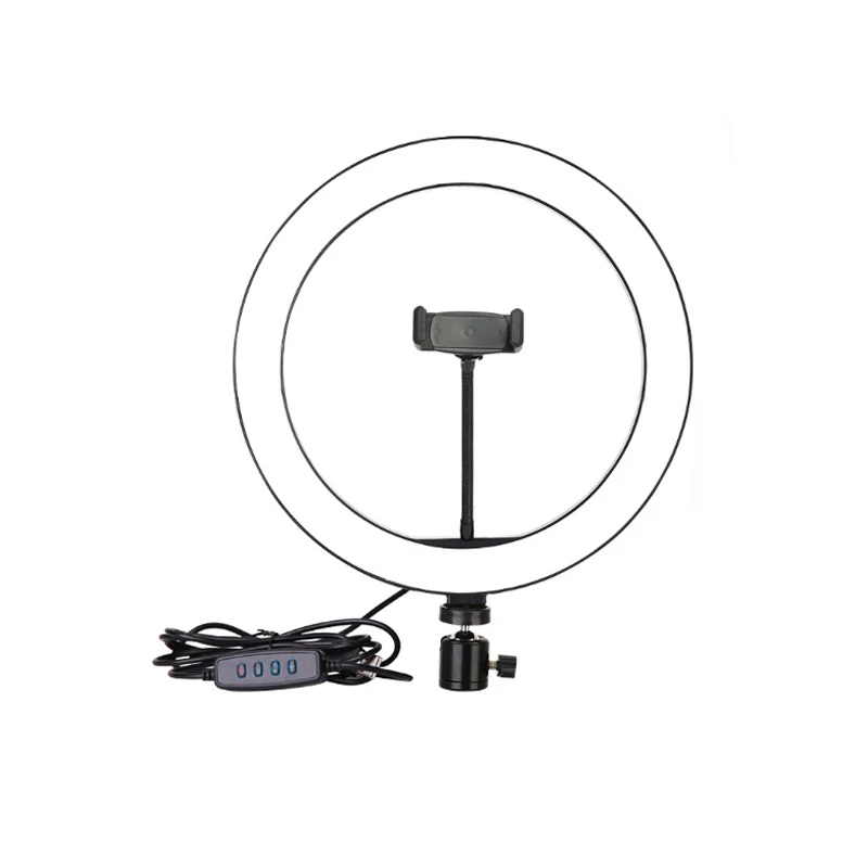 
Round USB Factory price Phone Live Video Make up Selfie Fill Lamp Tik tok Light 10 inch ring light 