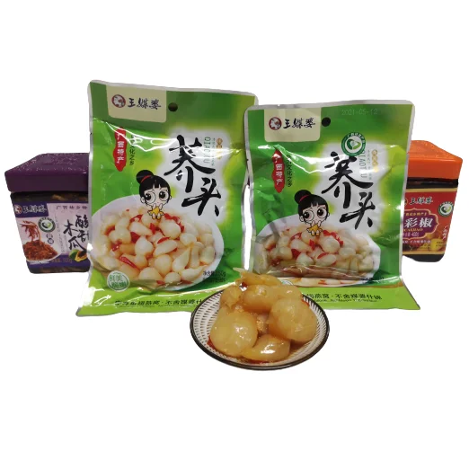 Wholesale Chinese Food Pickled Bulbous Onion Traditional Pickled Spicy Vegetable Scallion