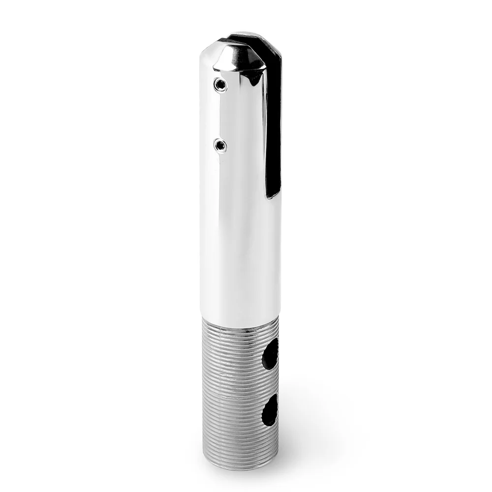 Core Drilled Stainless Steel 304 Square / Round Glass Spigot For Glass Railing Pool Fencing Balcony Deck Railing