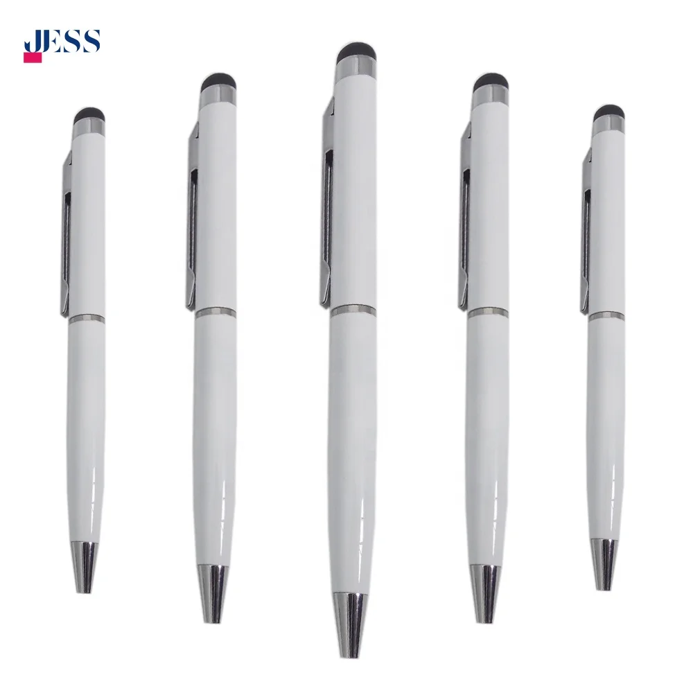Hot Selling Pen Stylus Metal Ballpoint Pens with Custom Logo 2 in 1 stylus Multi function Pen