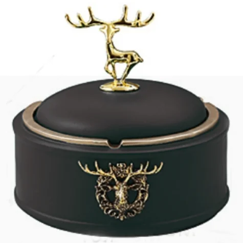 deer lid with black ashtray SW200611