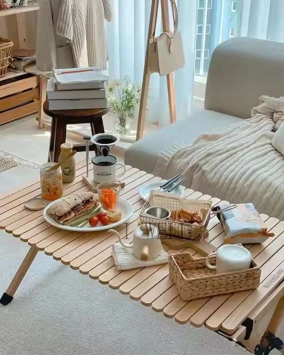 Hot sale Low price Free sample new style modern park carbon steel Garden Outdoor Folding Camping Picnic tables