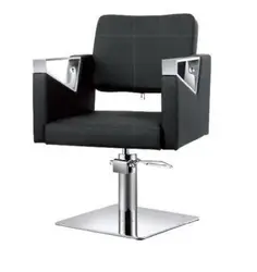 China foshan Modern Salon Chair Accessories Furniture Black Hairdressing Styling Chairs Barber Beauty Salon Chair