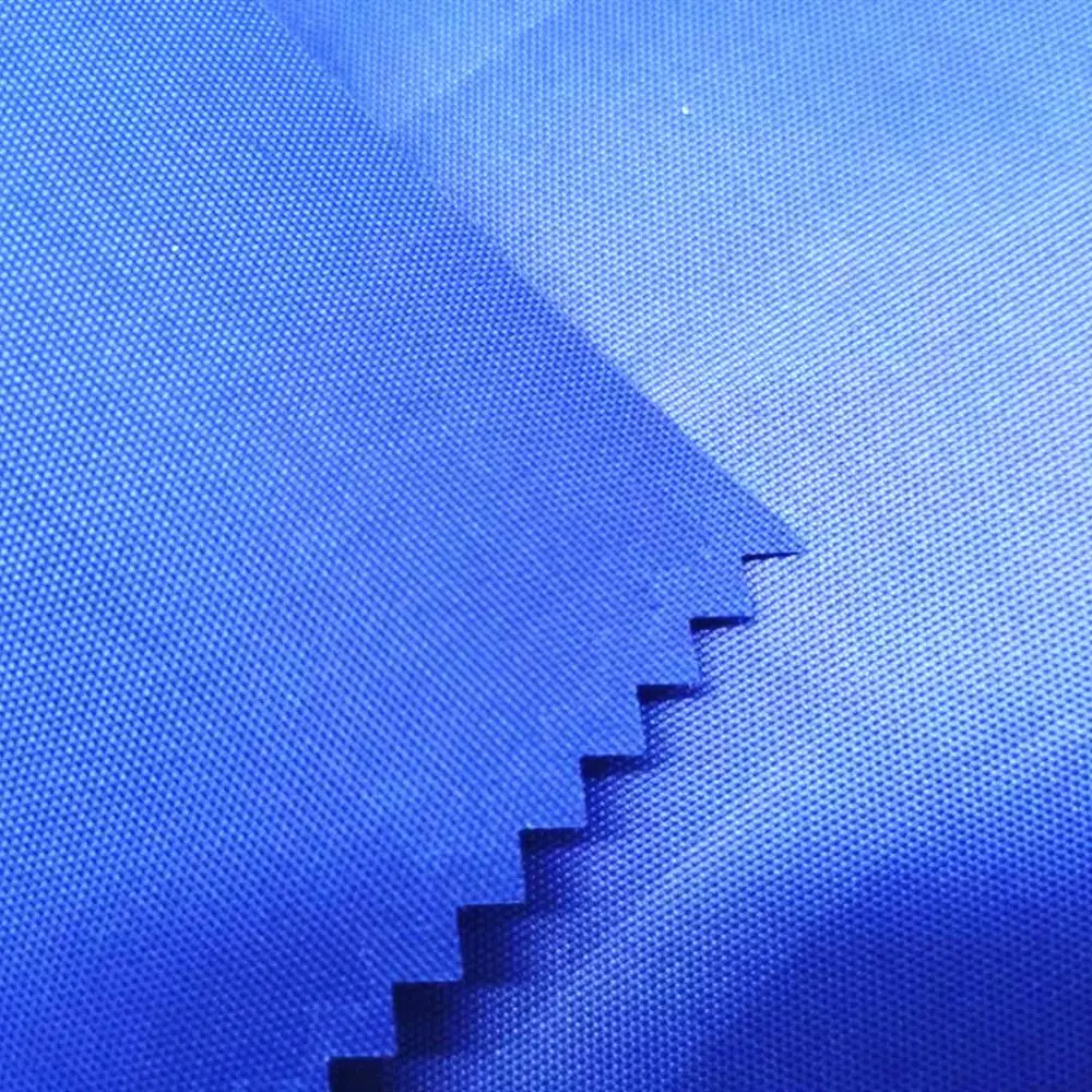 210D filament yarn PU coated plain woven  100%  polyester  oxford fabric