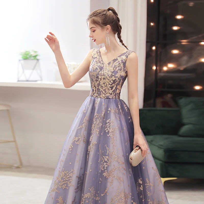 Feishiluo Cheap  A-line floor length bridesmaid dress for  wedding dress party prom evening dress