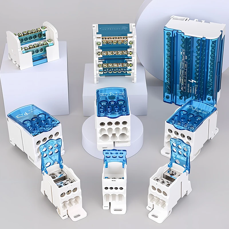 WBO UKK125A Copper Connector Copper Block UKK-400A Modular Connection Electrical Distribution Box UKK-160A Distribution Terminal