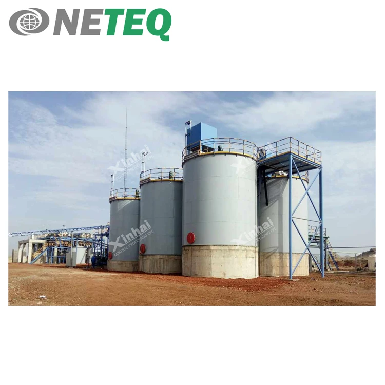 
Copper Double-Impeller Leaching Tank , Copper Ore Leaching Equipment 