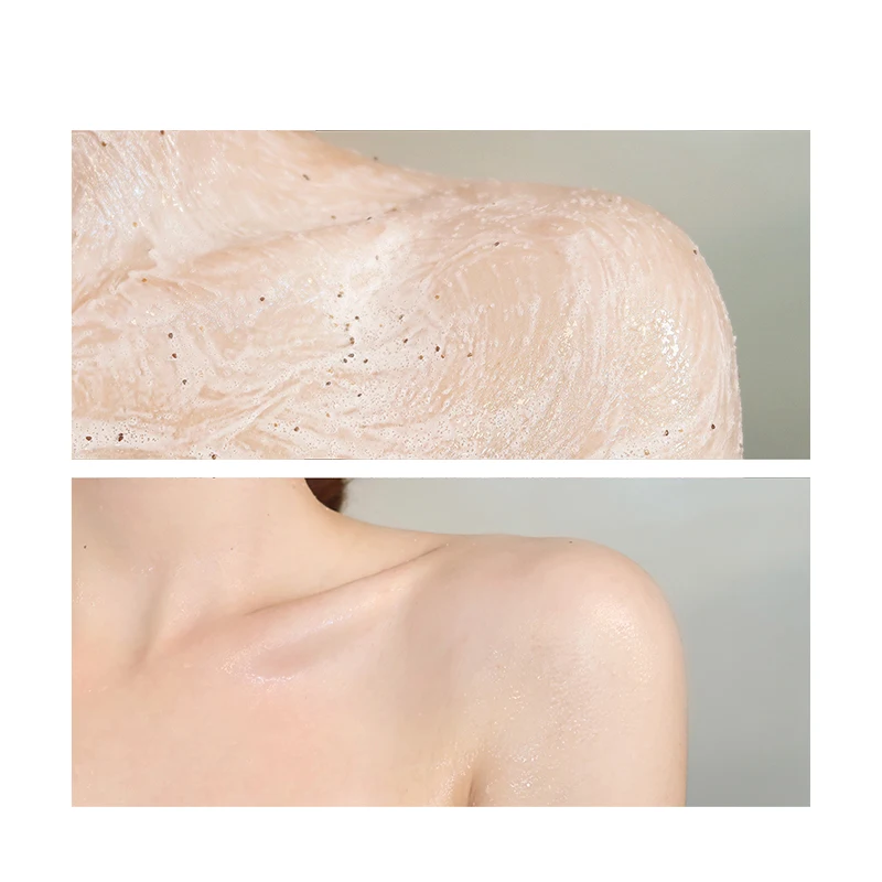 private label exfoliating sugar body scrub natural body scrub for skin care OEM