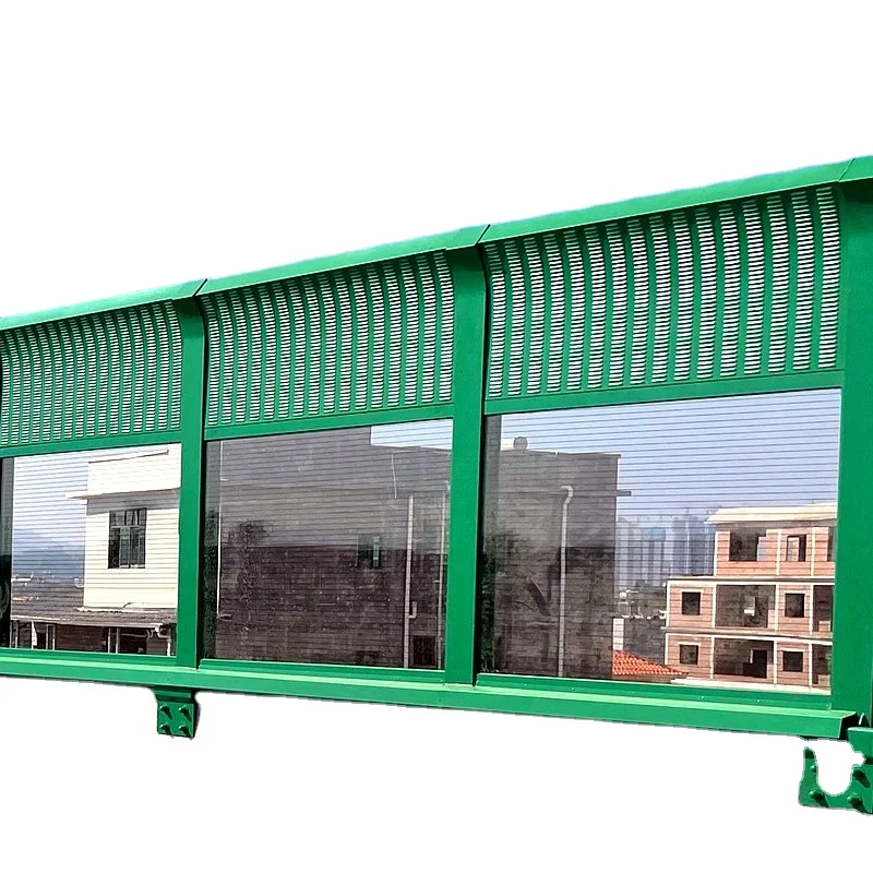 Solve the problem of traffic noise isolation Manufacturers of sound barriers on highways  road soundproofing barriers