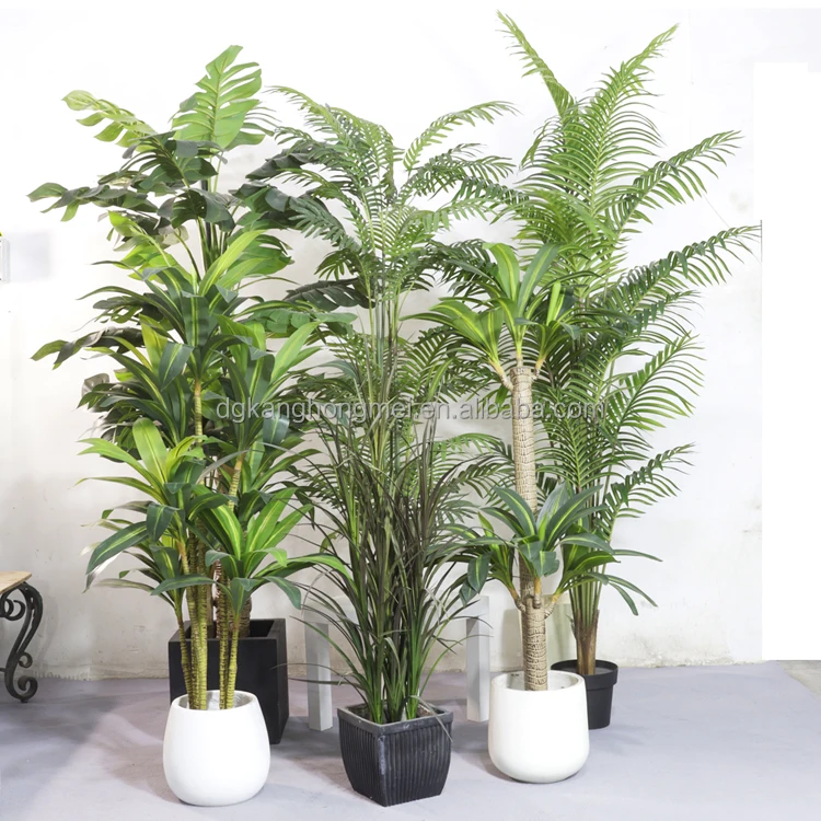 Artificial Plants Faux Boxwood Topiary Olive Palm Cedar Ficus Tree Fake Pine Bonsai  Artificiales Plantas Outdoor Indoor Decor