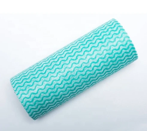 Wholesale Household Kitchen Nonwoven Cleaning Cloth Dry Nonwoven Roll