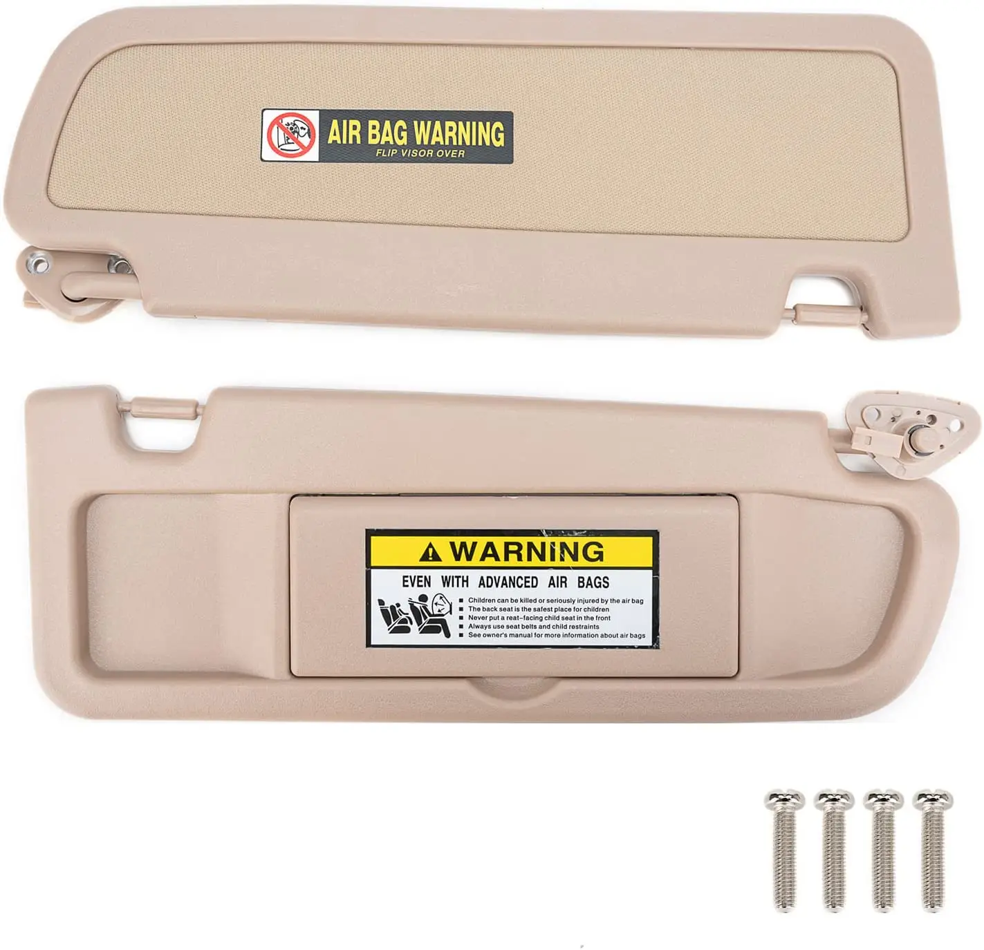 OE# 83280-SNA-A01ZB Auto Interior Accessories One Pair Front Left & Right Car Sun Visor for 2006-2011 Honda Civic