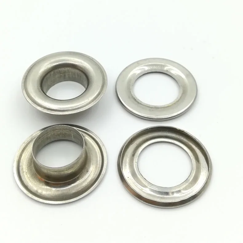 Custom logo silver antic silver gun metal Garment Jeans Shoes Bags Jacket metal eyelets forms