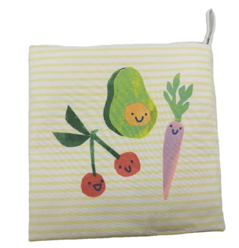 Customized cute baby soft cloth books children education Plush Bunny Lemon Baby cloth book