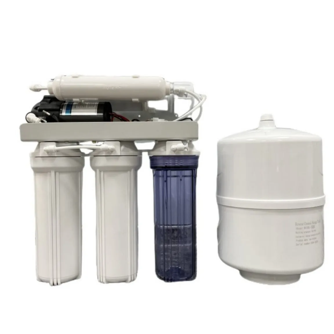 factory price domestic drinking under sink 75gpd 100gpd osmosis water purifier 6 stage ro water filter with 3.2G tank