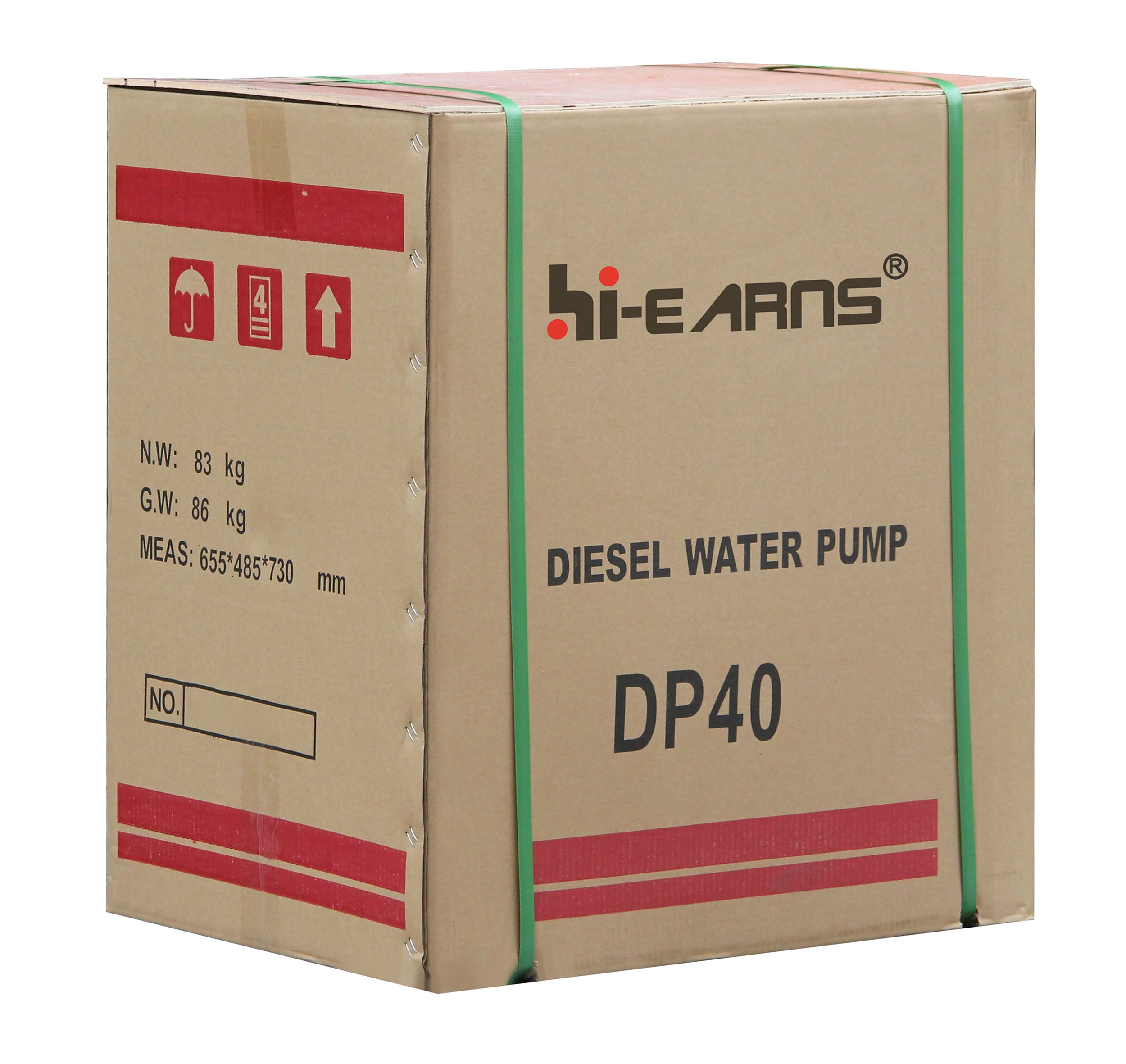 186FA diesel engine 4 inch portable diesel water pump in selling
