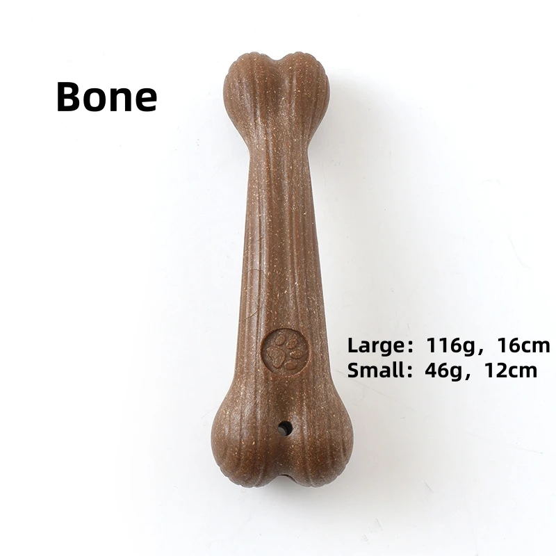 Прочная Экологически чистая круглая деревянная игрушка для прорезывания зубов от взрывных моделей мелких животных домашних жевания костей